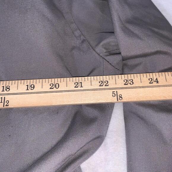 Hill & Archer Long‎ Trench Coat Double Breasted Zip Out Lining Brown Size 44R - Picture 8 of 15